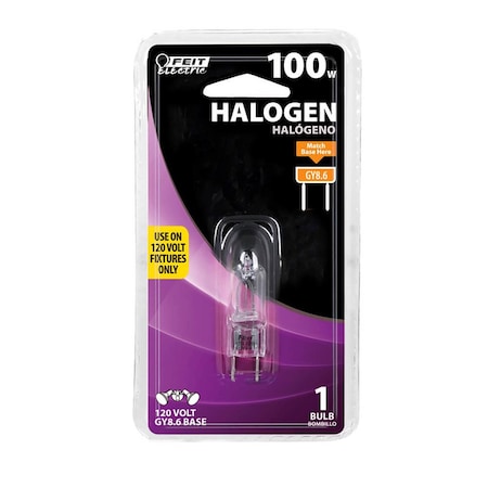 Feit Electric Feit 100 W T4 Tubular Halogen Bulb 1600 lm Warm White 1 pk BPQ100/8.6/RP